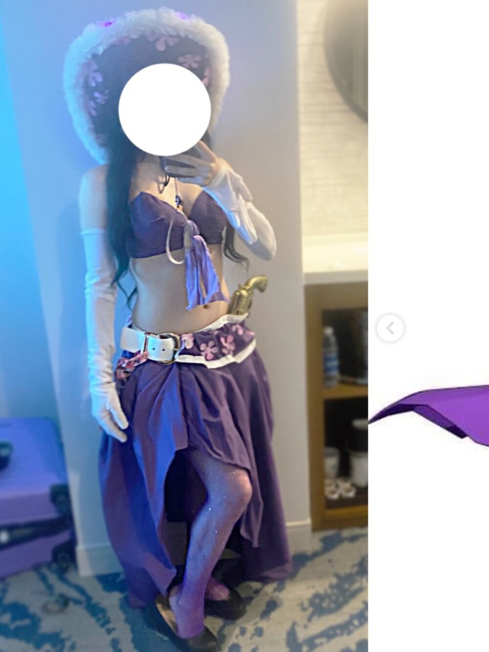 One Piece 15th Anniversary Nico Robin Cosplay Costume Handmade XS-Small